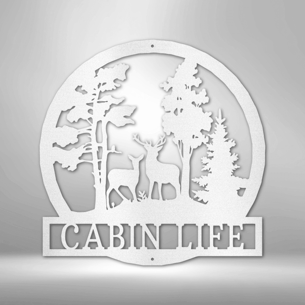 Customizable Deer Metal Wall Art - ProSteel Decor