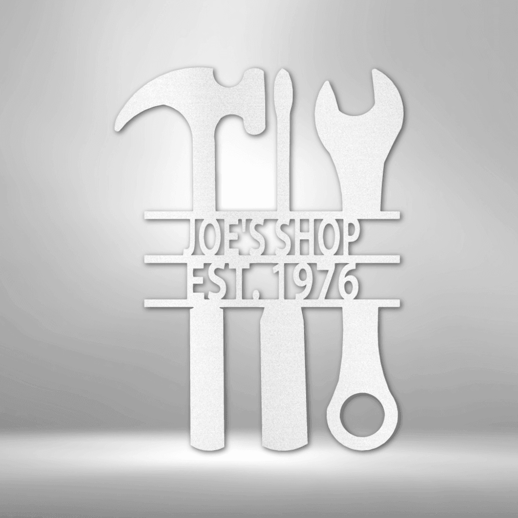 Personalized Garage Metal Wall Art - ProSteel Decor