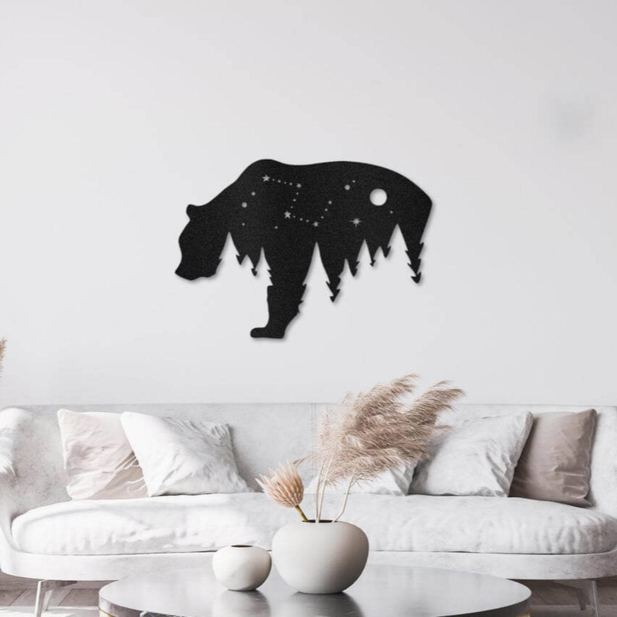 Bear Metal Wall Art