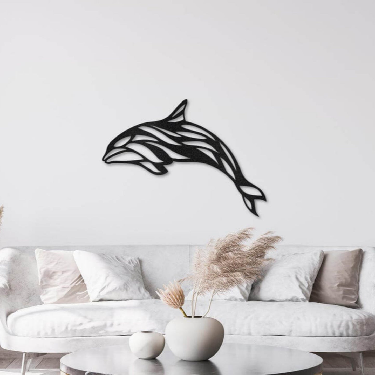 Dolphin Metal Wall Art