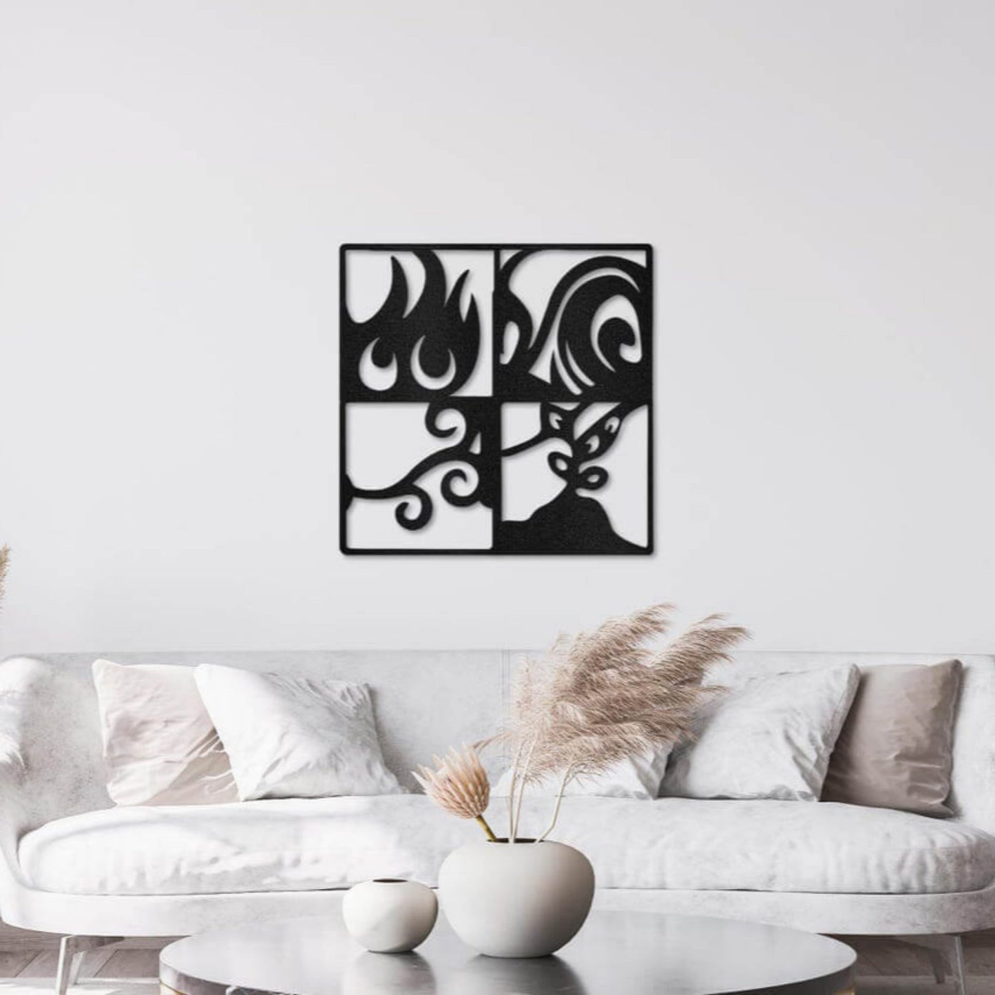 Four Nature Elements Wall Art