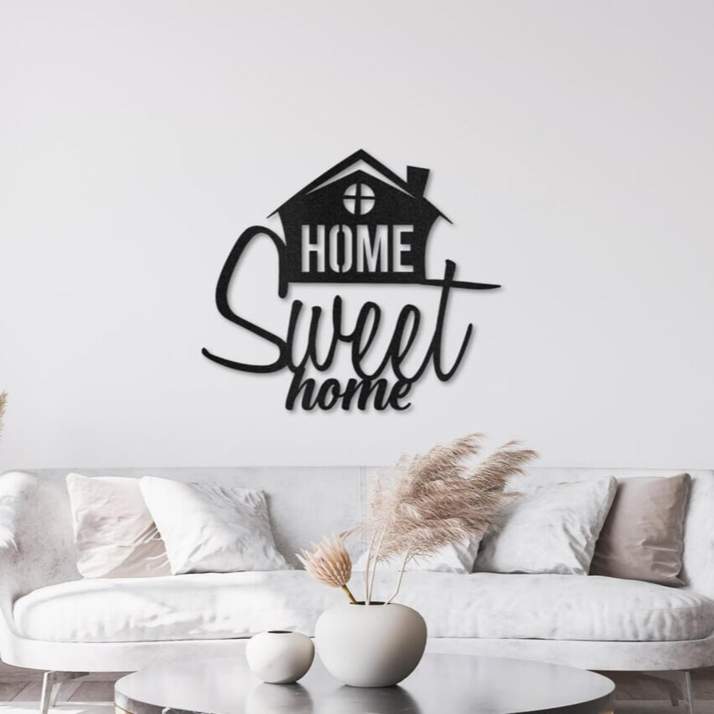 Home Sweet Home Metal Wall Sign