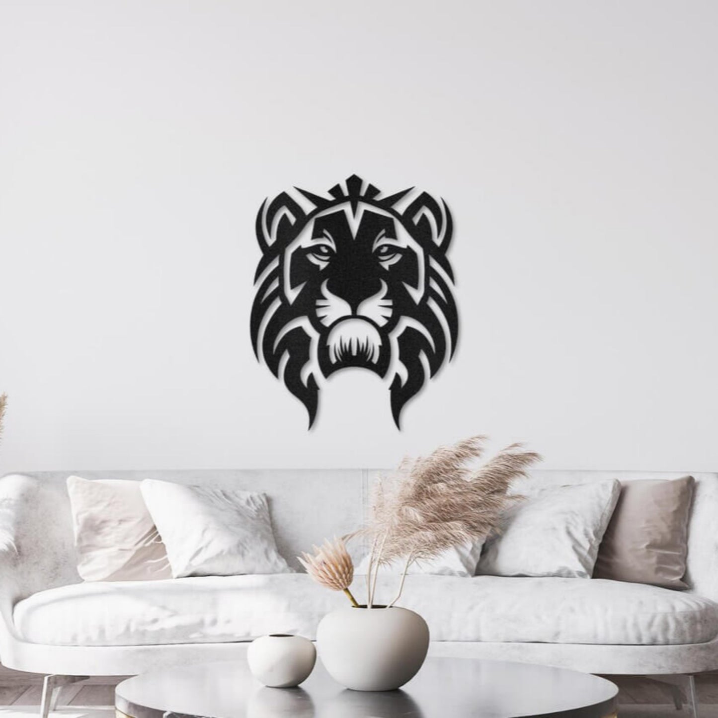 Lion Metal Wall Art