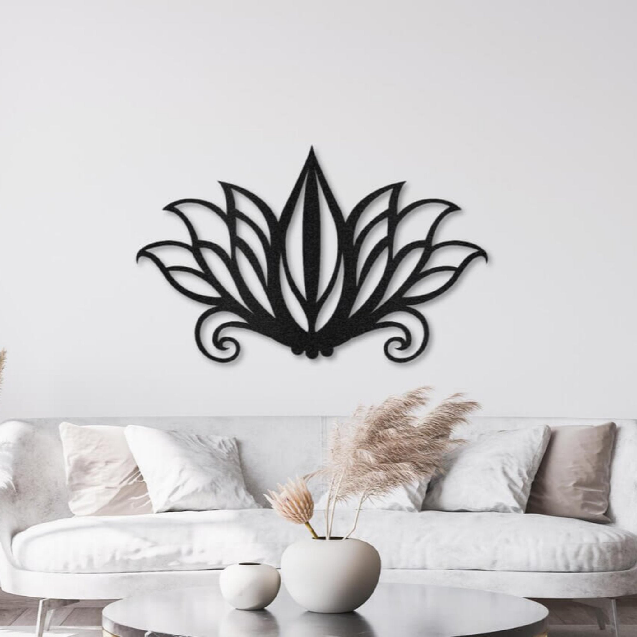 Lotus Metal Wall Art