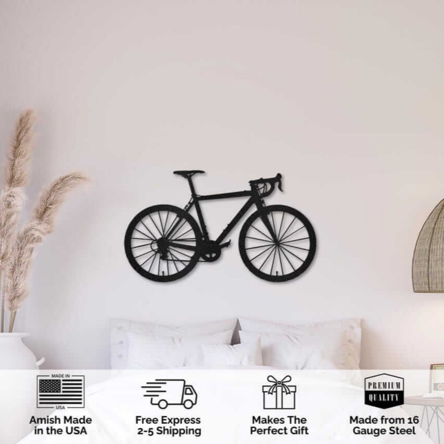 Bicycle Metal Wall Art