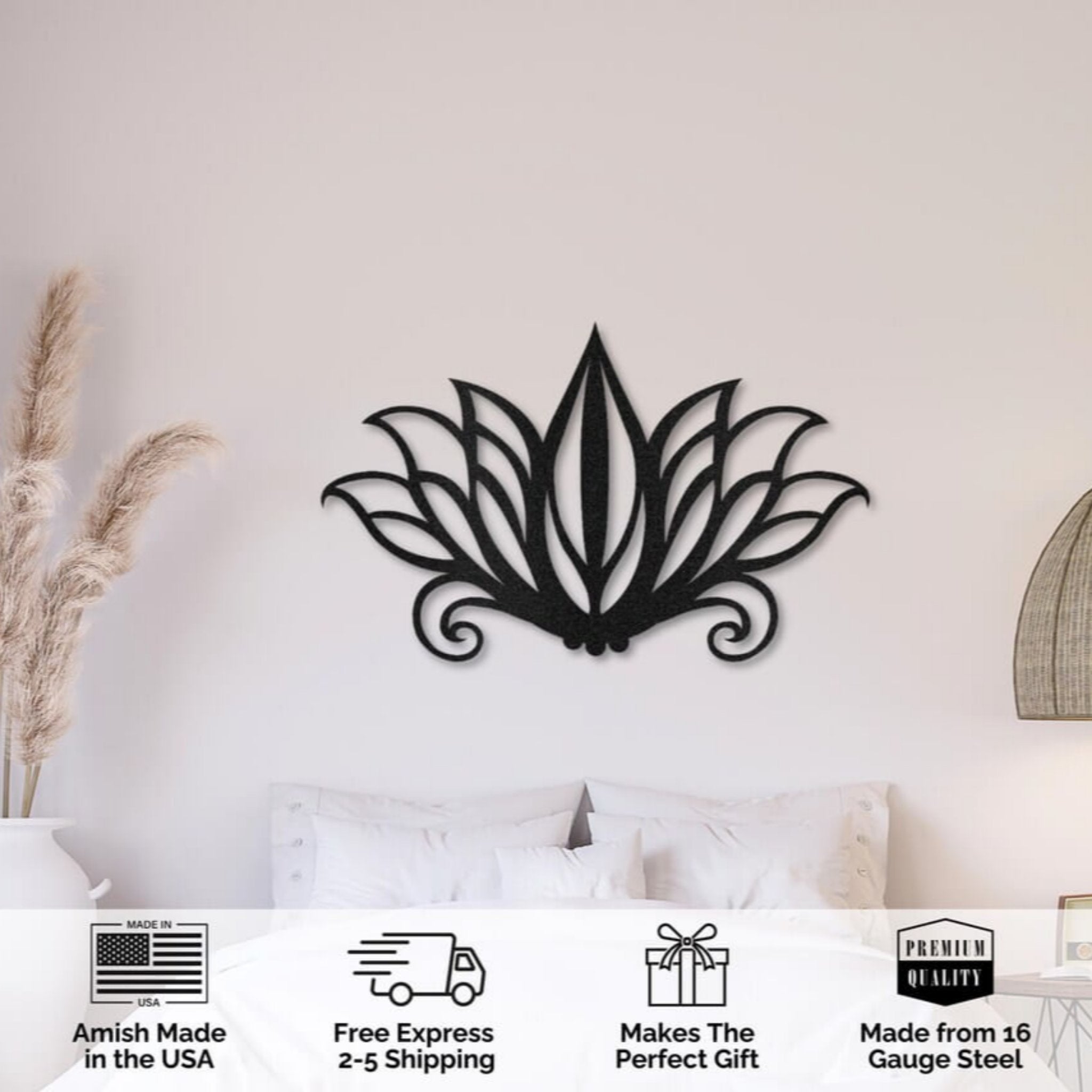 Lotus Metal Wall Art