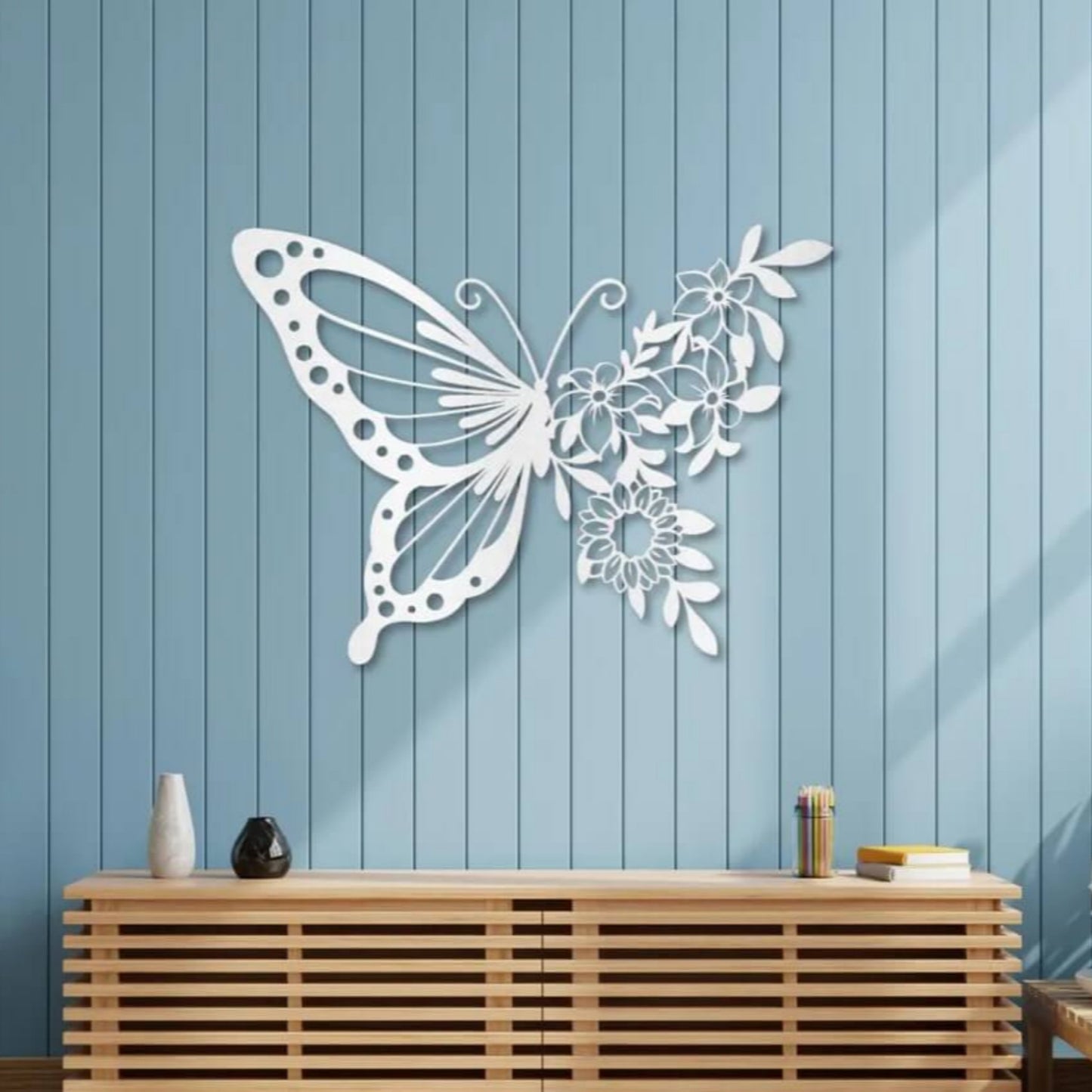 Metal Butterfly Wall Art