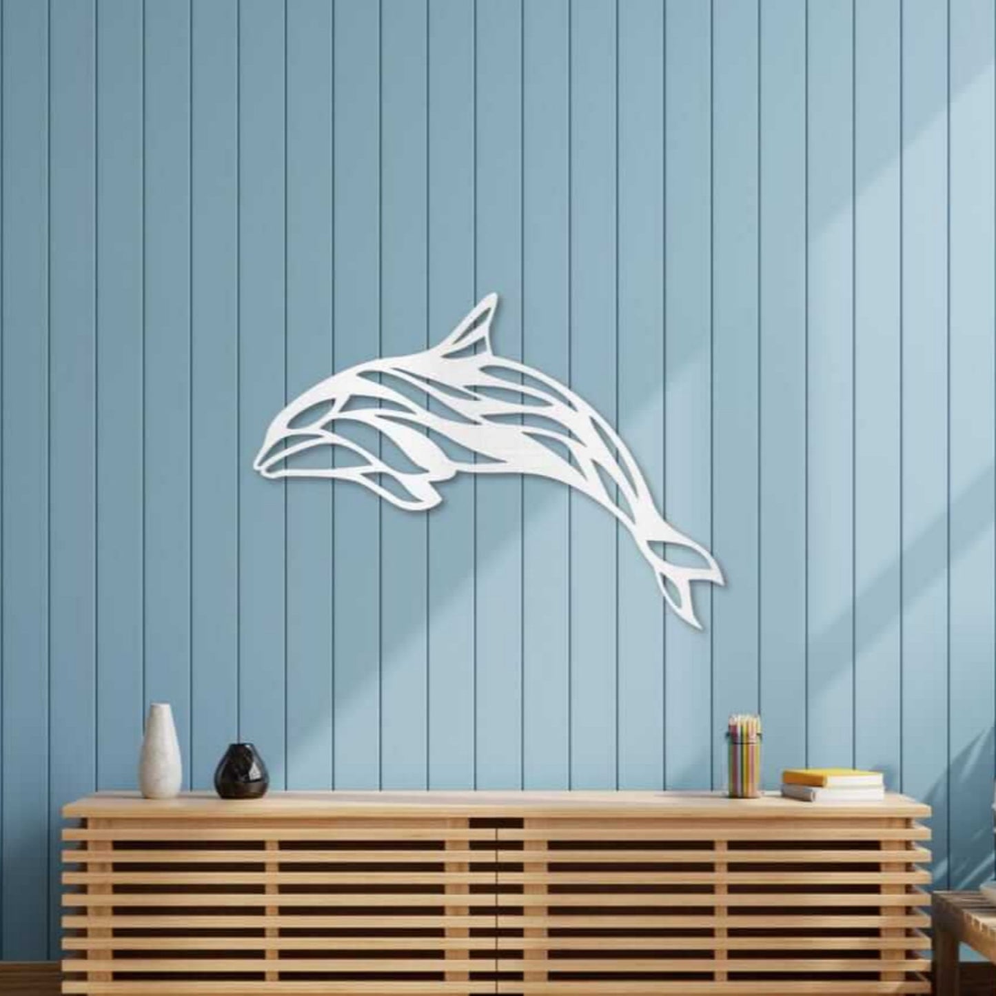 Dolphin Metal Wall Art