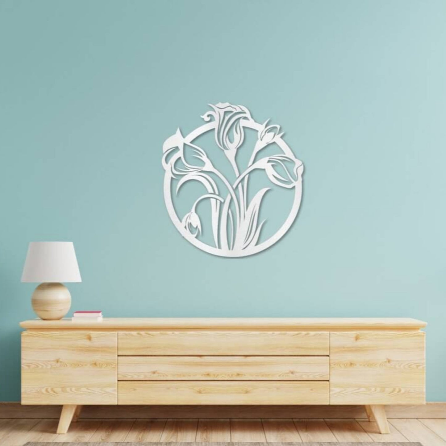 Flower Metal Wall Art