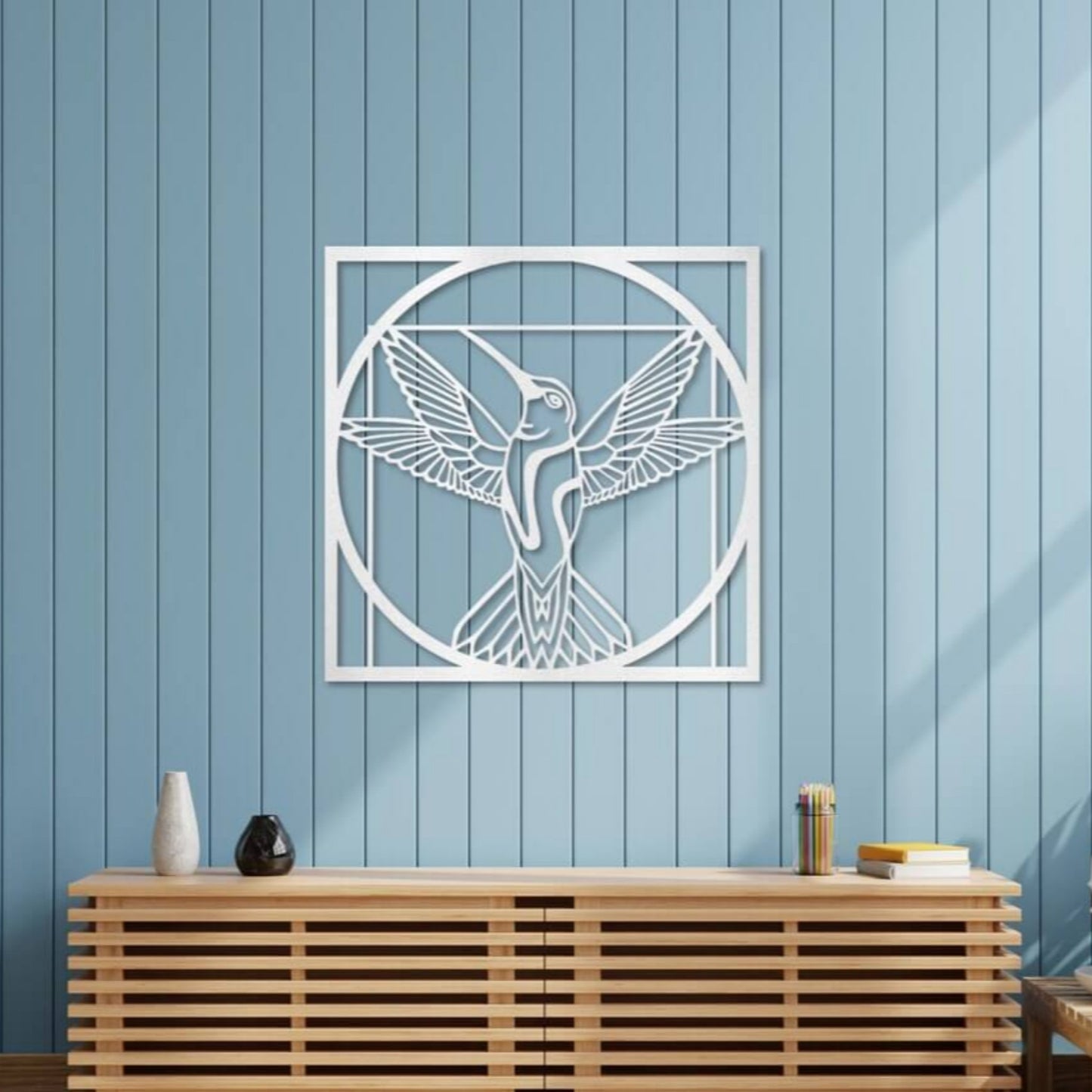 Hummingbird Metal Wall Art