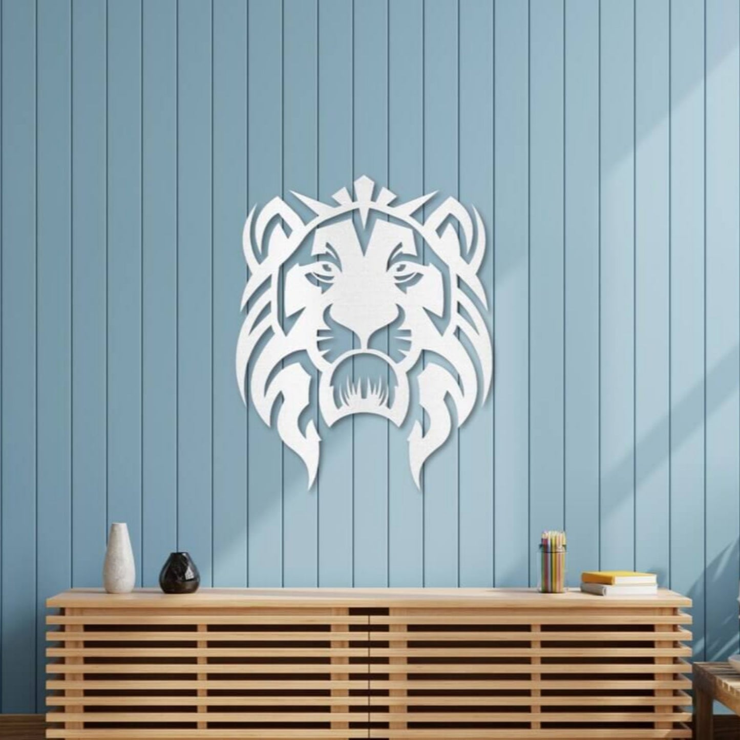 Lion Metal Wall Art