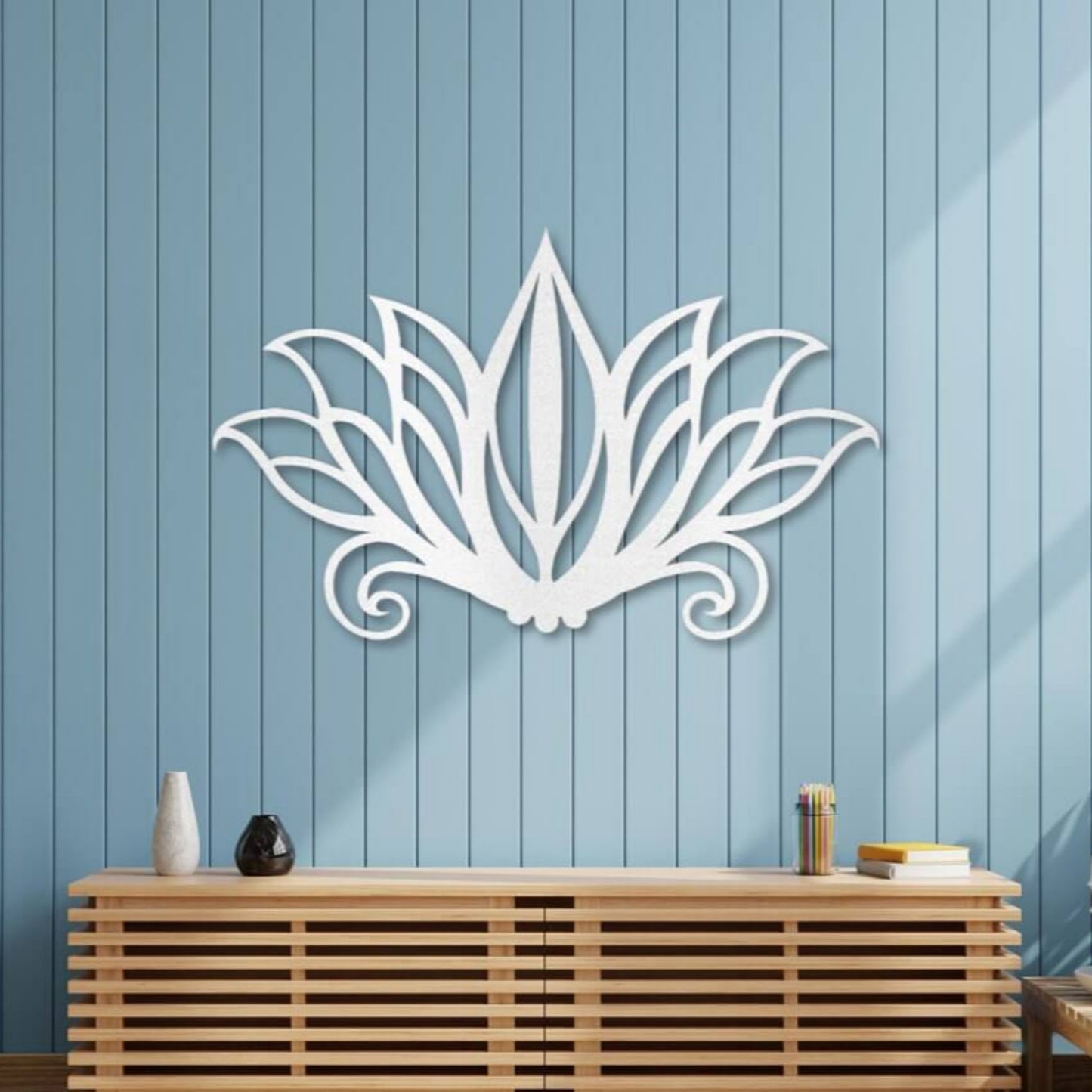 Lotus Metal Wall Art