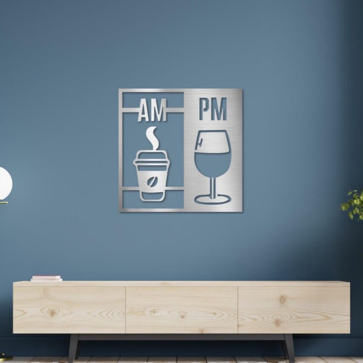 Coffee Bar Metal Wall Art