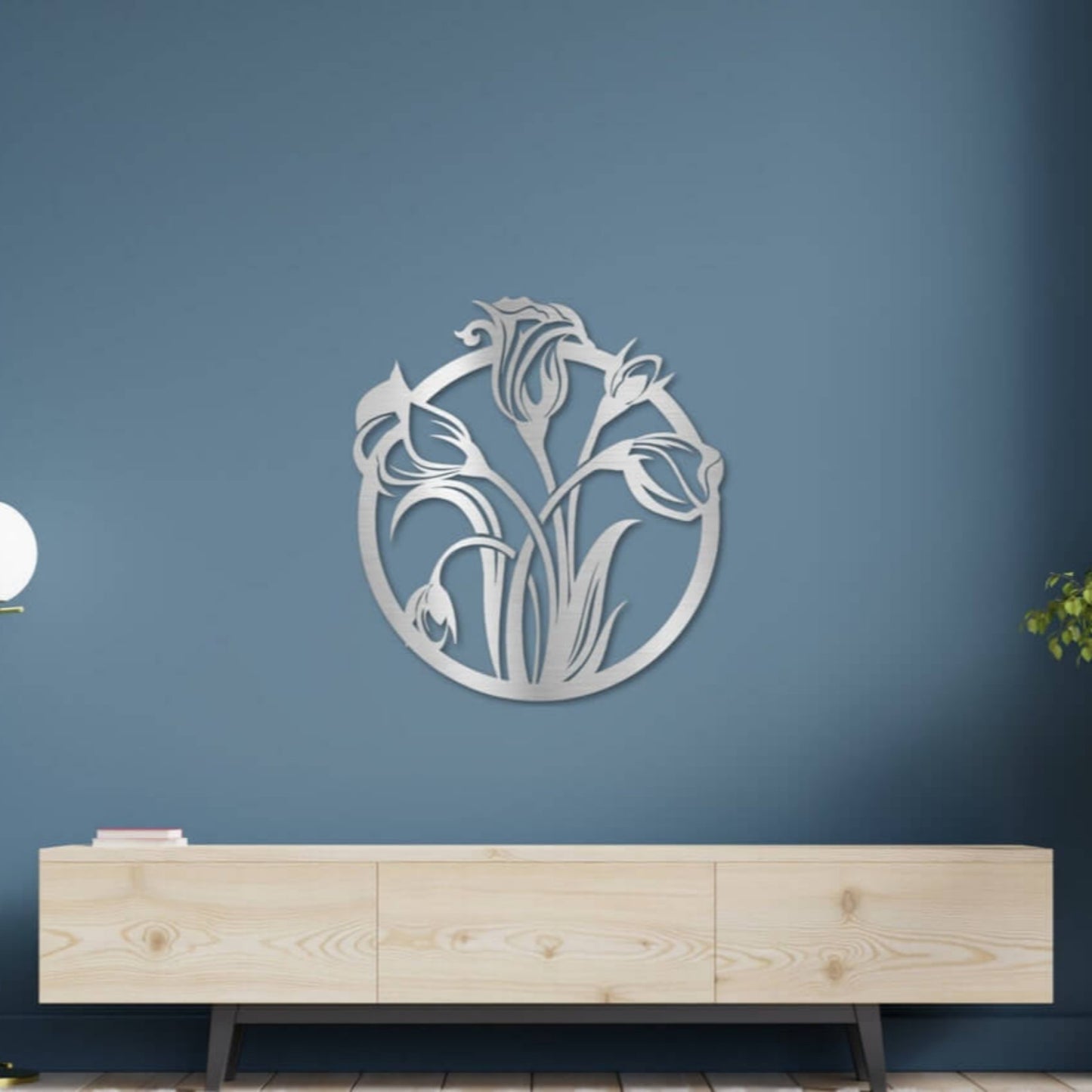 Flower Metal Wall Art