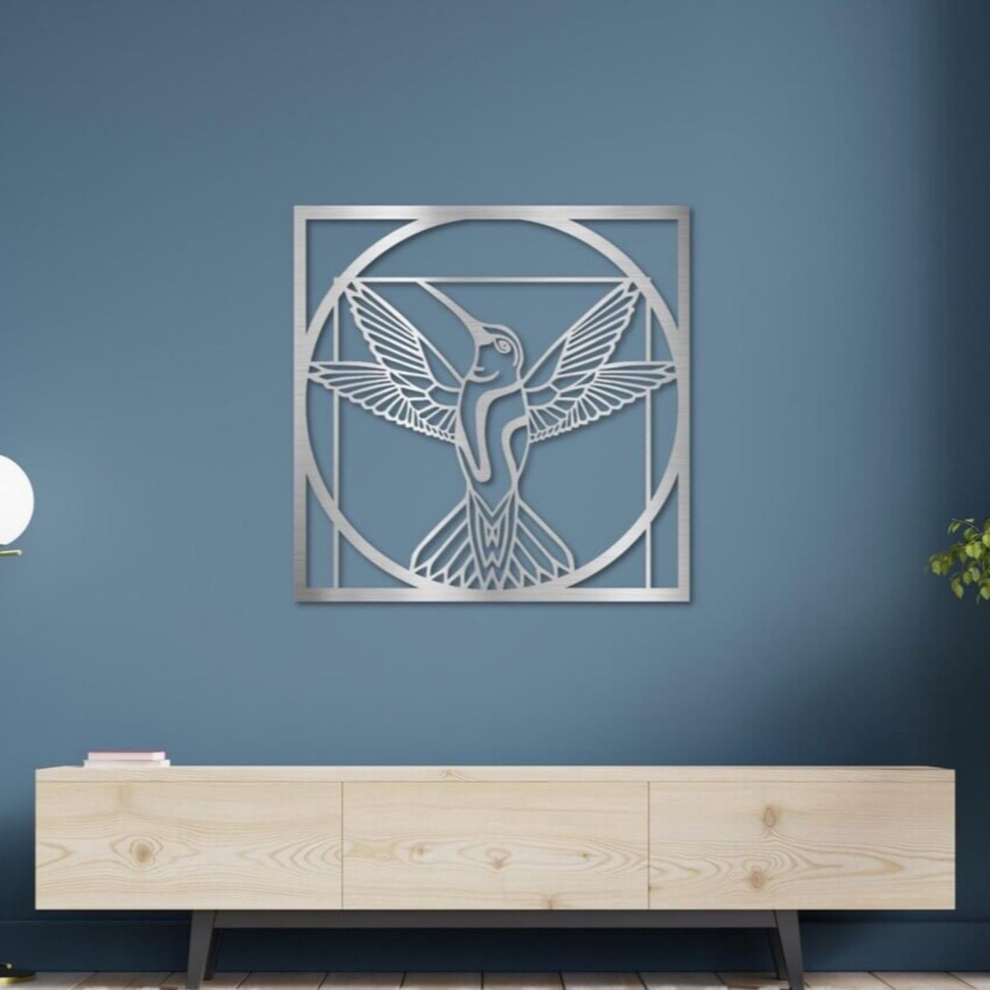 Hummingbird Metal Wall Art