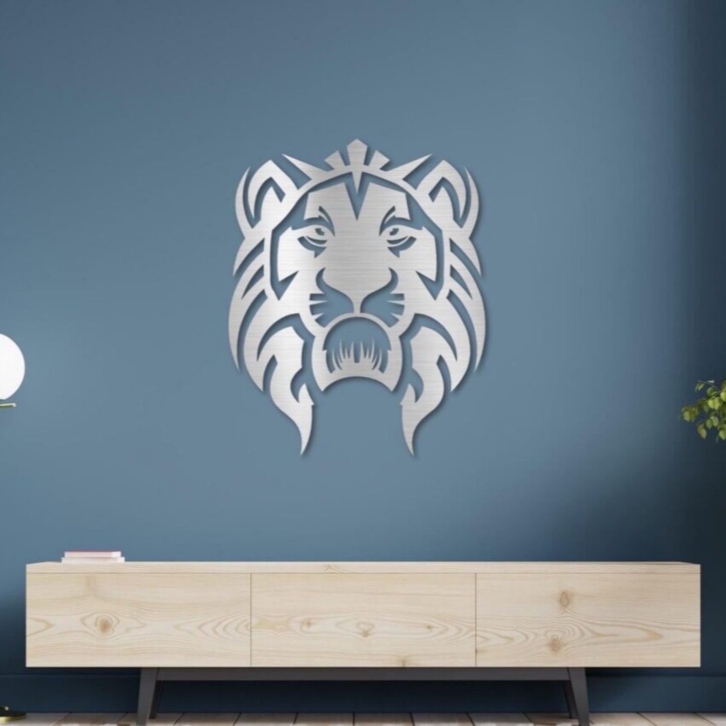 Lion Metal Wall Art