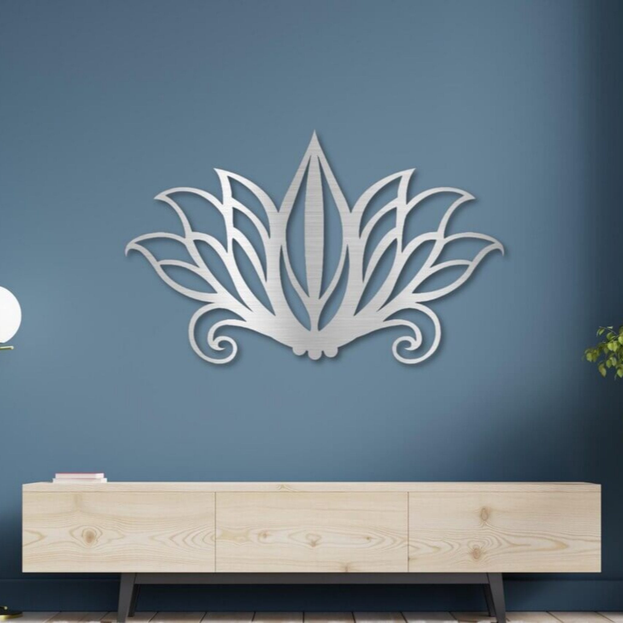 Lotus Metal Wall Art