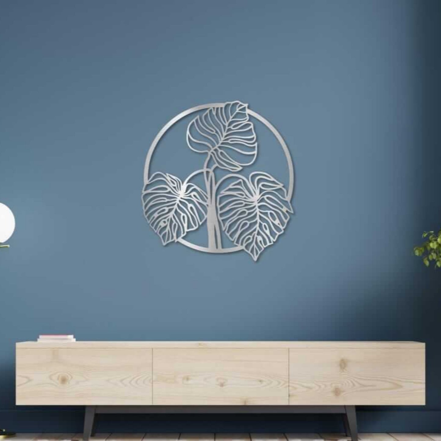 Metal Leaf Wall Art