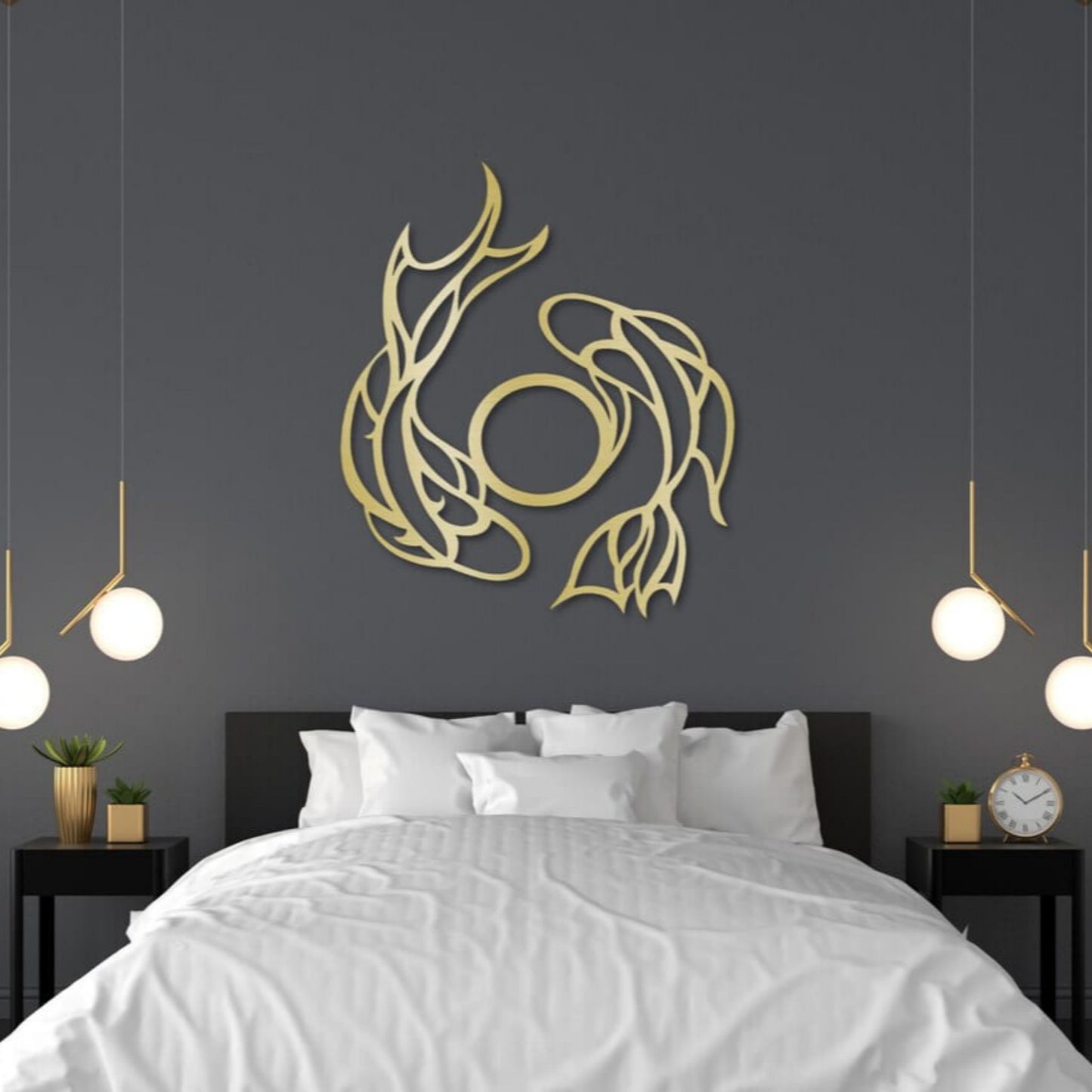 Metal Fish Wall Art