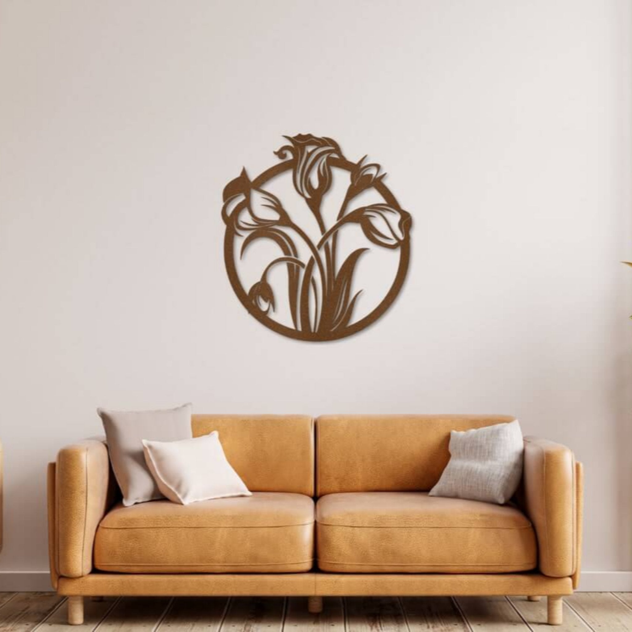 Flower Metal Wall Art