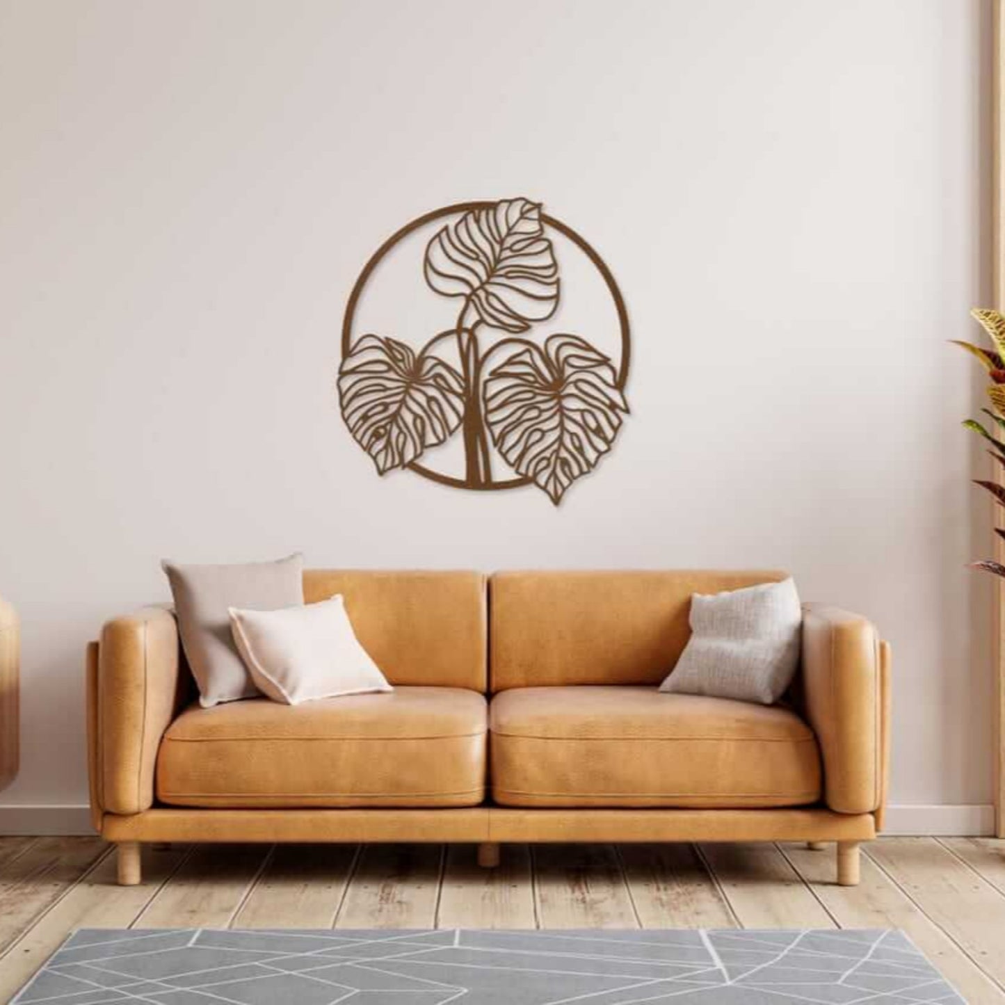 Metal Leaf Wall Art