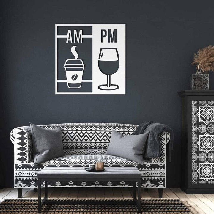 Coffee & Wine Metal Wall Art - ProSteel Decor 