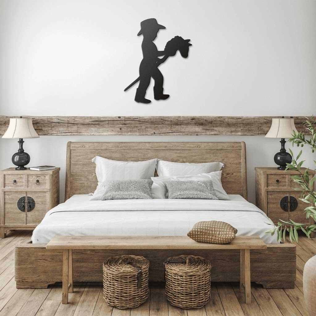 Cowboy Metal Wall Art - ProSteel Decor 