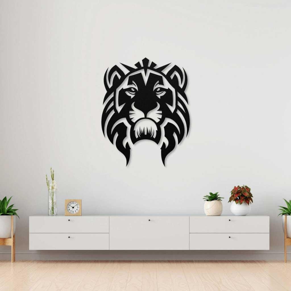 Lion Metal Wall Art - ProSteel Decor 