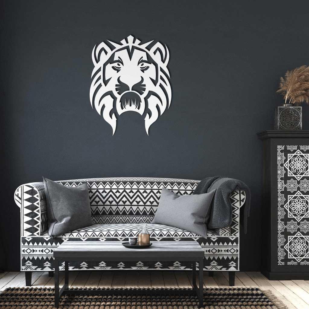 Lion Metal Wall Art - ProSteel Decor 