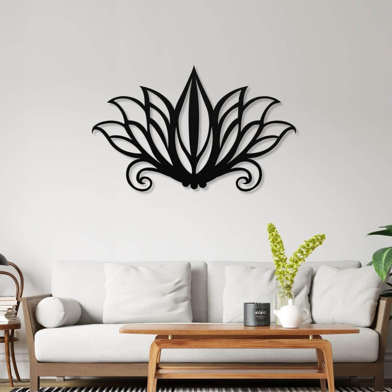 Lotus Flower Art - ProSteel Decor 