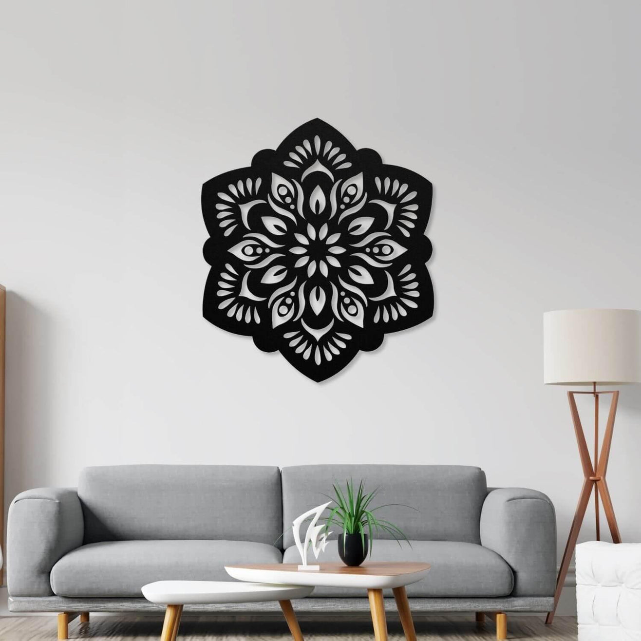 Lotus Flower Wall Art - ProSteel Decor 