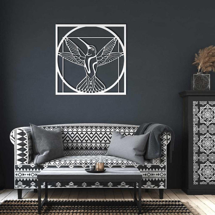 Metal Hummingbird Wall Art - ProSteel Decor 