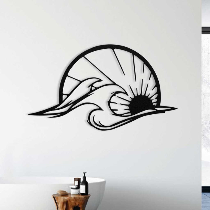Ocean Metal Wall Art - ProSteel Decor 