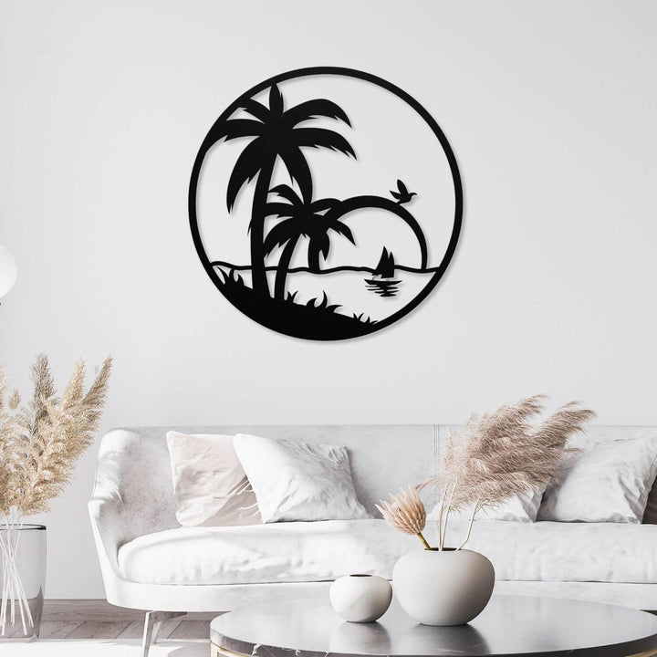Palm Tree Wall Art - ProSteel Decor 