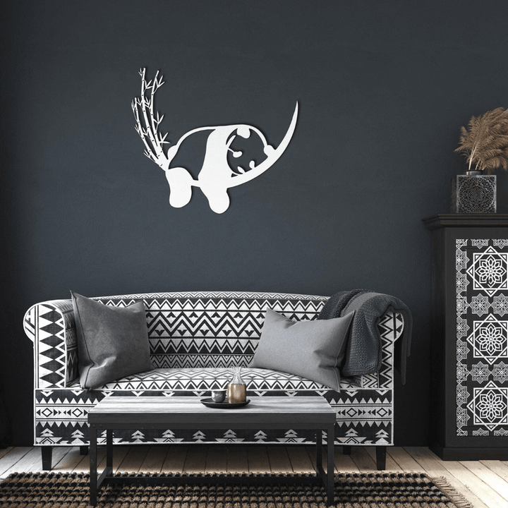 Panda Metal Wall Art - ProSteel Decor 