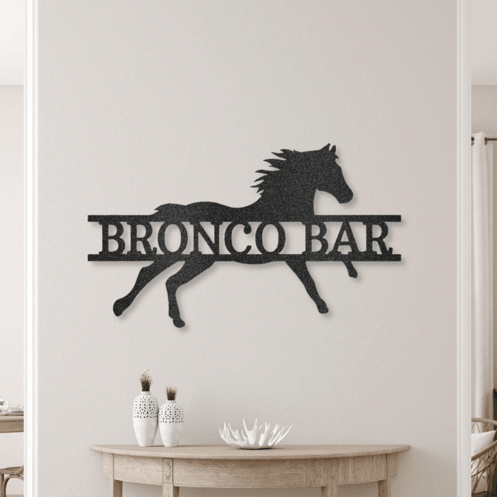 Personalized Horse Metal Wall Art - ProSteel Decor 