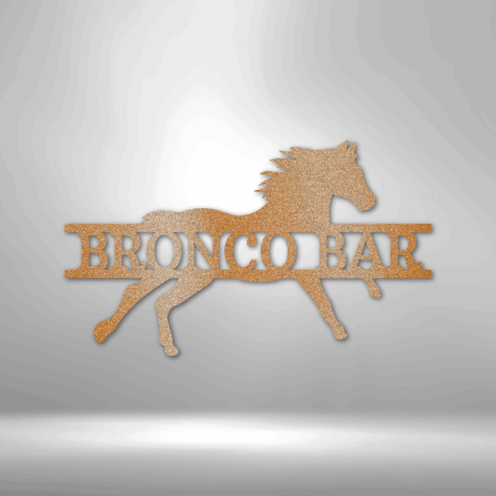 Personalized Horse Metal Wall Art - ProSteel Decor 