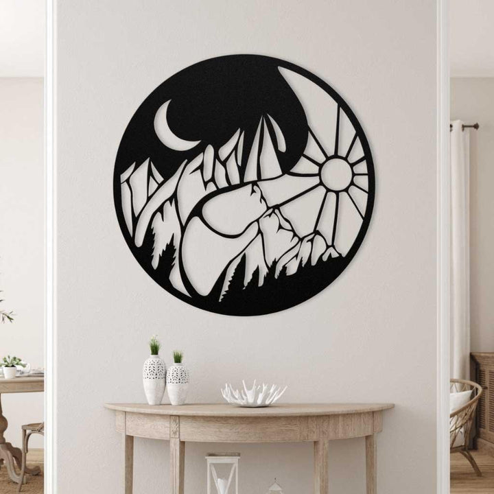 Sun and Moon Wall Art - ProSteel Decor 