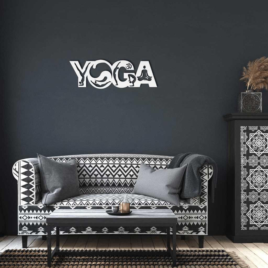 Yoga Metal Wall Art - ProSteel Decor 